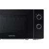 Kuchenka mikrofalowa solo Samsung MS20A3010AH, wolnostojąca, pojemność 20 l, 700 W, sterowanie pokrętłami, czarna