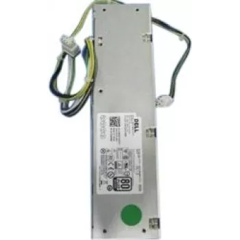 Zasilacz Dell 255W cienki Form Factor FN3MN — zasilacz sieciowy 255 W do smukłych komputerów stacjonarnych Dell