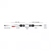 DeLOCK 87859 kabel audio RJ-45 RCA 3.5 mm Czarny Czerwony Biały