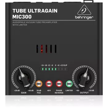 Przedwzmacniacz audio Behringer MIC300 Czarny