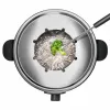 Zestaw do fondue Taurus FF2 2 l na 8 osób, obudowa ze stali nierdzewnej, 1000 W, 230 V, czarno-srebrny