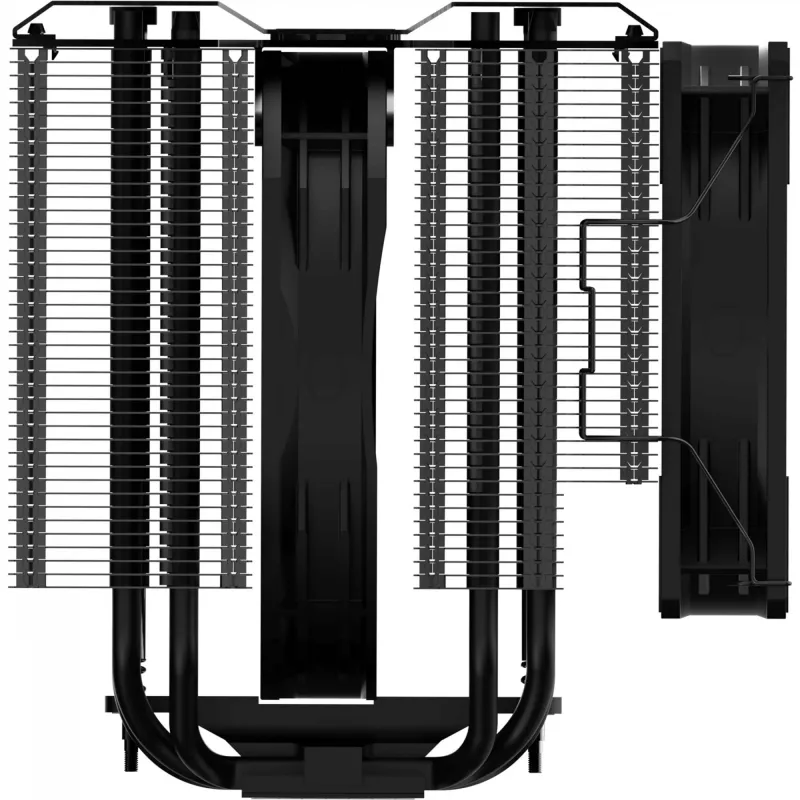 Cooler Master MasterAir MA824 Stealth Chłodzenie procesora Powietrze 120/135 mm Czarny