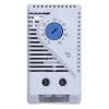Termostat Alantec KTS, sterowanie obrotowe, IP20, obudowa z tworzywa sztucznego, szary, -45–70°C, 60×33×43 mm