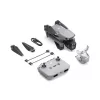 Quadcopter DJI Air 3s RC-N3 — aparat 50 MP, 4K 3840×2160, 4 wirniki, maks. 27 m/s, zasięg 32 000 m, bateria 4276 mAh, szary