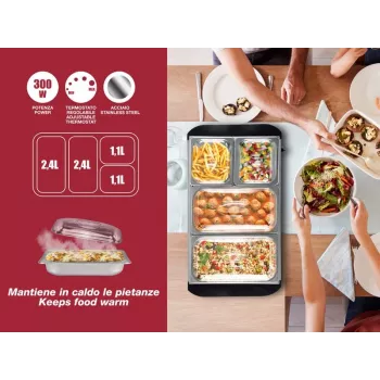 Płyta grzewcza Beper P101TEM002, 2 strefy gotowania, sterowanie dotykowe