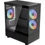 Obudowa komputerowa Micro/Mini-ITX AEROCOOL Geh Viewport Mini-G-BK-v4 ARGB czarna