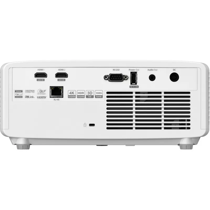 Optoma ZH520 projektor laserowy DLP, 5500 lm, Full HD (1920 x 1080), 16:9, 3D, LAN, biały (E9PD7M201EZ1)