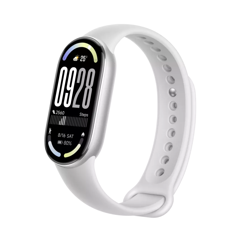 Smartwatch Xiaomi SmartBand 10 Srebrny AMOLED BT