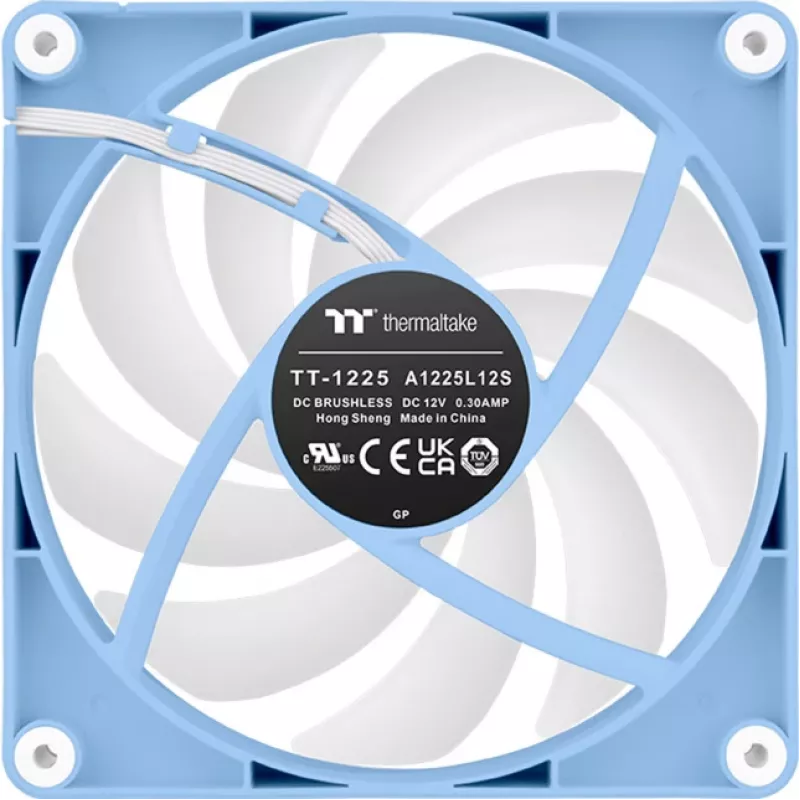 Wentylatory obudowy Thermaltake CT120 Reverse ARGB 120 mm, Hydrangea Niebieski, zestaw 2 szt.