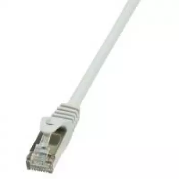 LogiLink CP1102D RJ45 kabel sieciowy, kabel krosowy CAT 5e SF/UTP 15,00 m szary 1 szt.