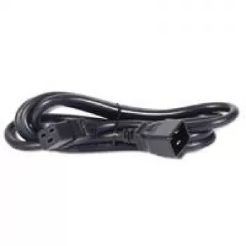 Kabel zasilający Bachmann 356.174 Czarny 2 m C20 C19 złącze