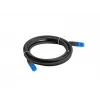Kabel sieciowy LANBERG PCF6A-10CC-0150-BK Cat6a S/FTP RJ-45 1.5 m Czarny