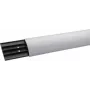 Hager SL1807507035 Listwa podłogowa (dł. x szer. x wys.) 2000 x 73 x 18 mm 1 szt. Szary (RAL 7035) (SL1807507035)
