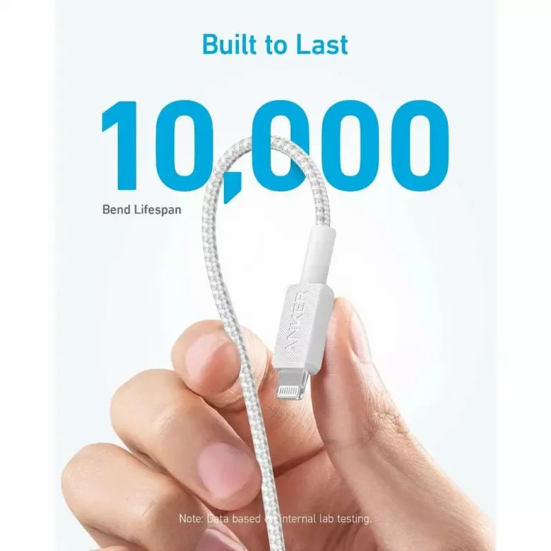 Kabel Anker 322 0.9 m Lightning do USB C 30 W