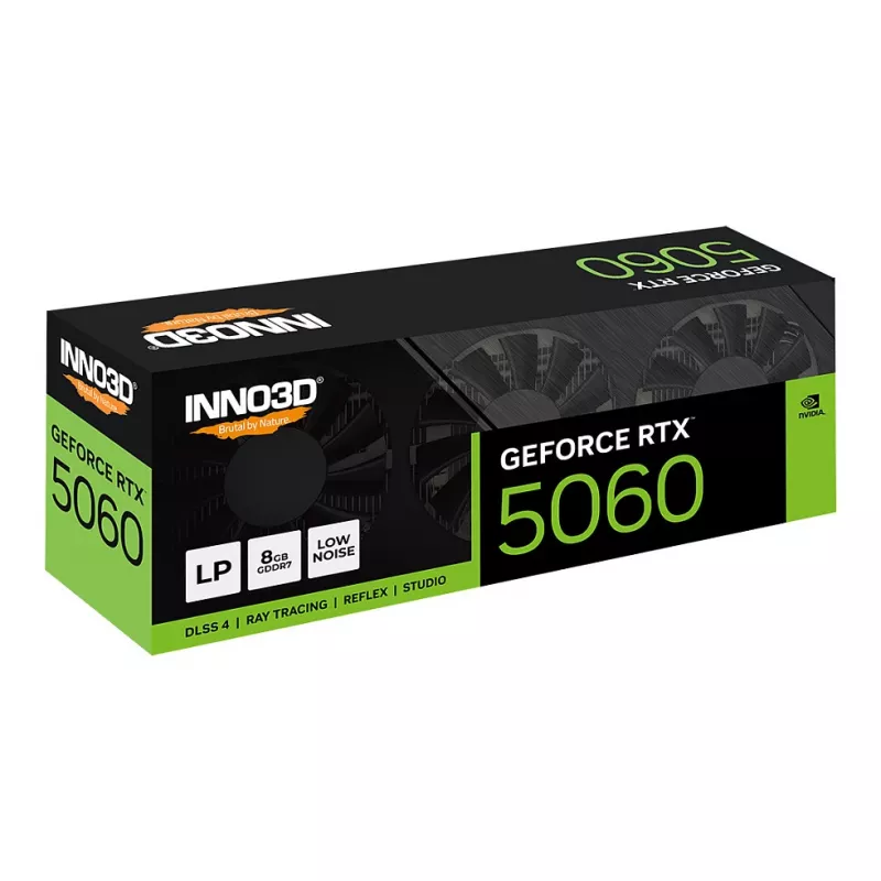 Karta graficzna INNO3D GeForce RTX 5060 X3LP 8GB GDDR7 Low Profile