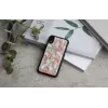 Etui na telefon iKins dla iPhone XR — Wzór romb, czarny