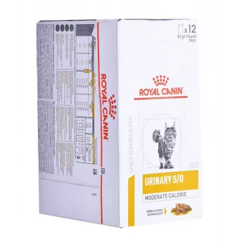ROYAL CANIN Urinary S/O Moderate Calorie - mokra karma dla kota - 12 x 85g