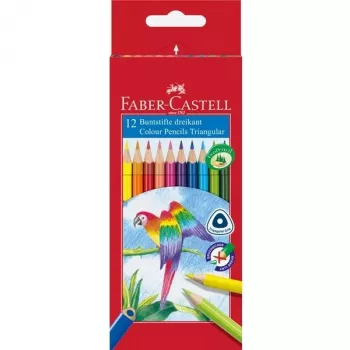 Kredki ołówkowe Faber-Castell 116512 Wielokolorowe 12 szt.