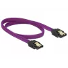 Kabel SATA DeLOCK 83691 0,5 m SATA 7-pin Fioletowy