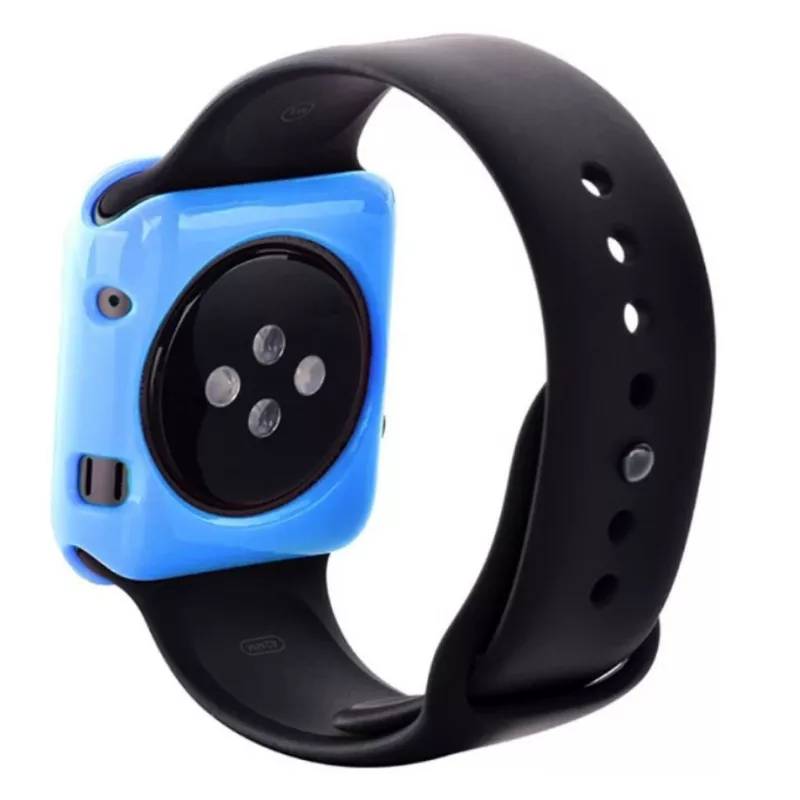 Etui ochronne Devia do Apple Watch 38 mm, niebieskie