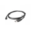 Lanberg CA-USBM-10CC-0010-BK Kabel USB USB 2.0 1 m Micro-USB B USB A Czarny