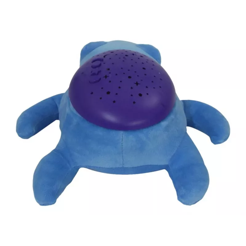 Lampka nocna Jamara Dreamy Turtle wolnostojąca niebiesko-fioletowa