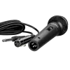 Mikrofon SVEN MK-110 (przewodowy, dynamiczny, metalowy, kabel 4,0 m, jack 6,3/3,5 mm, czarny)