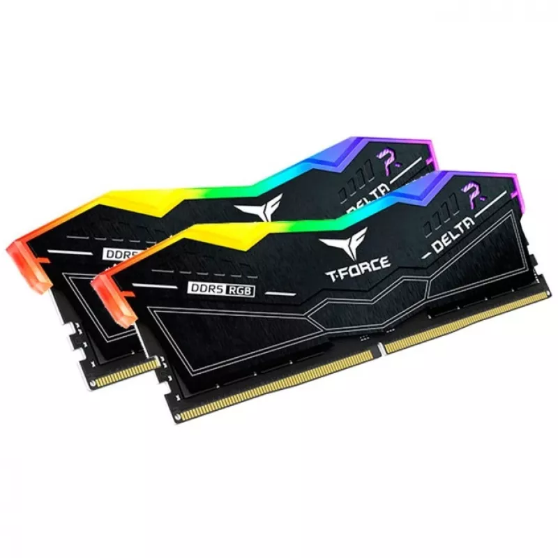 DIMM 32 GB DDR5-7200 (2x 16 GB) Dual-Kit, Arbeitsspeicher schwarz, FF3D532G7200HC34ADC01, Delta RGB, INTEL XMP