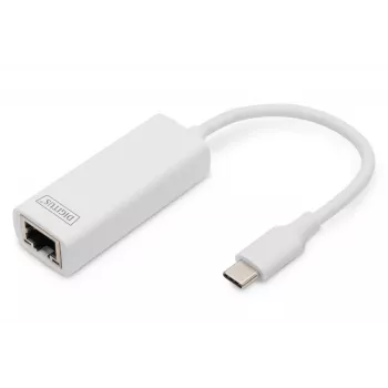 Digitus DN-3024 Adapter USB 3.0 20 cm 1x USB-C na 1x RJ45 Ekranowany