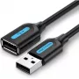 Przedłużacz USB 2.0 męsko-żeński Vention CBIBG 1,5 m — czarny