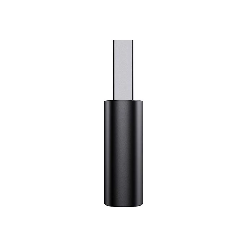 Adapter Baseus Ingenuity USB Type-A (żeński) na USB Type-C (męski) 10 Gbit/s, czarny, 14×22×8 mm