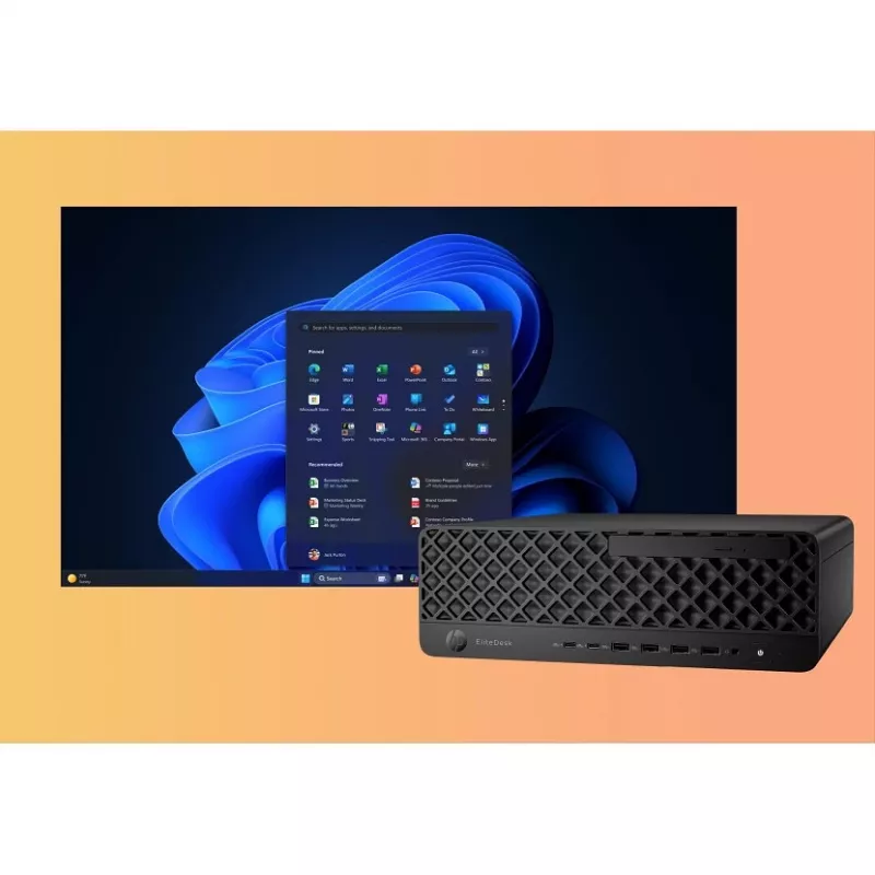 Komputer HP EliteDesk 800 G1 Ai - Core Ultra 5 235 16 GB RAM 512 GB SSD Intel Graphics Win 11 Pro