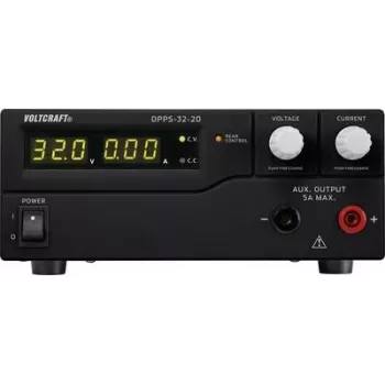 VOLTCRAFT zasilacz laboratoryjny, regulowany DPPS-32-20 1 - 32 V/DC 0 - 20 A 640 W USB programowalny Liczba wyjść 1 x (DPPS-32-20)