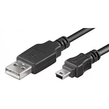 Przedłużacz USB LogiLink USB typ A, 4-pin (M) mini USB typ B, 5-pin (M) 1.8 m (USB Hi-Speed)