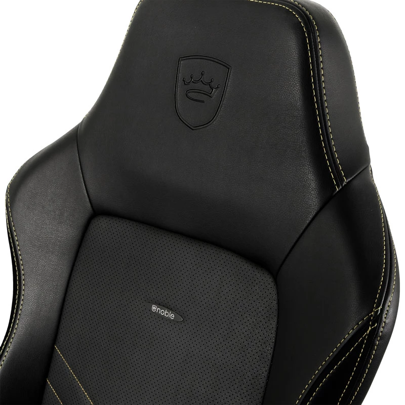 noblechairs HERO fotel gamingowy - Czarny/Gold