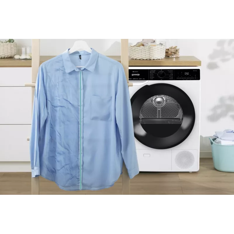 Gorenje DPNA92WIFI suszarka na pranie Wolnostojąca Ładowanie od przodu 9 kg A++ Czarny, Biały