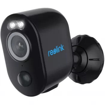 Reolink Argus Series B330 Wi-Fi Surveillance Camera Czarny 5MP (2880x1616), zasilany bateriami, IP65-ochrona przed warunkami atmosferycznymi, noktowizja w kolorze, inteligentne wykrywanie