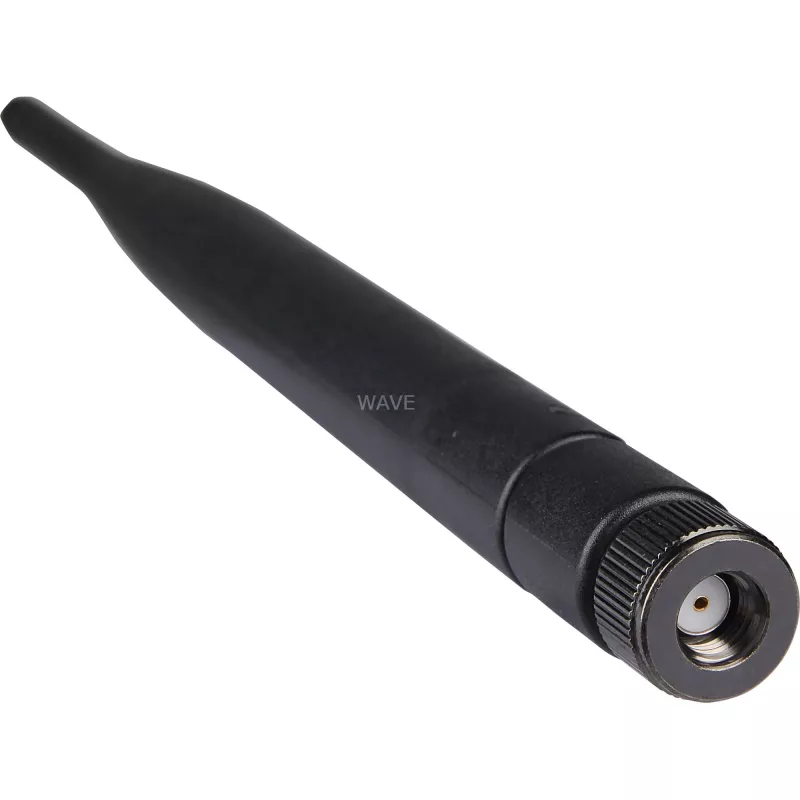 DeLOCK WLAN antenna - antena - 5 dBi (dla 2,5 GHz), 5 dBi (dla 5,825 GHz) - dookólna - Czarny (88393)