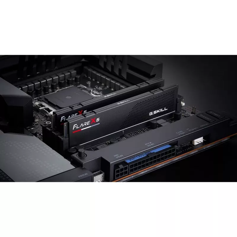 DIMM 48 GB DDR5-6000 (2x 24 GB) Dual-Kit, Arbeitsspeicher schwarz, F5-6000J4048F24GX2-FX5, Flare X5, AMD EXPO