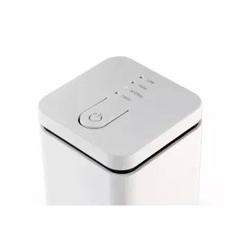 Dyfuzor zapachowy Stylies ELARA/biały — parowniczy, do pomieszczeń do 25 m², timer 2 h, zasilanie AC/bateria/USB, 1,3 W, 74×74×100 mm