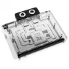 Backplate Alphacool 10260 Aluminium Chrome miedź Czarny 154mm