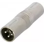 Neutrik NA3MM - Adapter odwracający fazę audio - XLR3 (M) na XLR3 (M) (NA3MM)