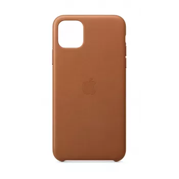 Apple - Etui na telefon komórkowy - skóra, obrobione aluminium - Saddle Brown - do iPhone 11 Pro Max (MX0D2ZM/A)