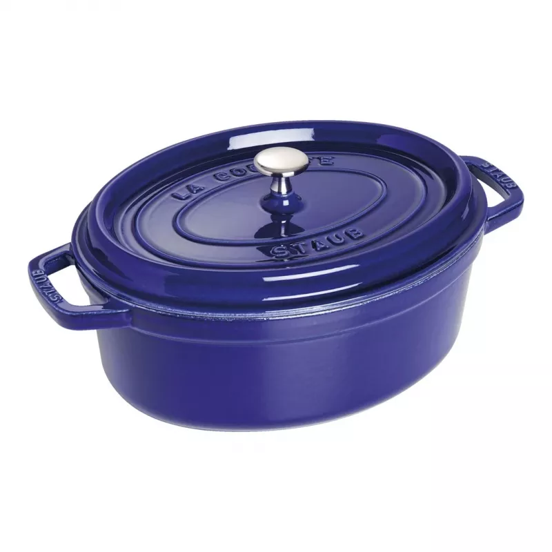 Żeliwny garnek kokotka Staub 4,25 l, 29 cm, niebieski