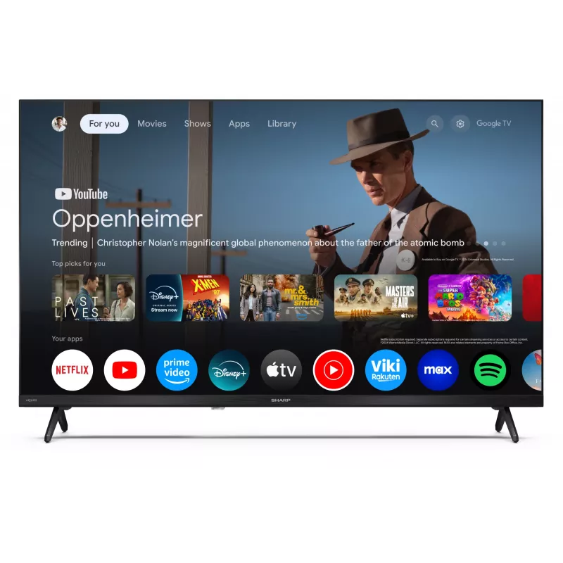 Sharp 32HF2265E TV 81,3 cm (32 cale) HD Smart TV Wi-Fi Czarny