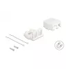 Ramka snap-in DeLOCK 85843 Plastik Biały 545x573x324 mm