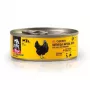 Mokra karma dla kota 3coty Chicken Cheers 75 g — kompletna mokra karma dla dorosłych kotów, saszetka na jedną porcję, 12% białka, 7,5% tłuszczu, 80% wilgotności