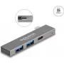 DeLOCK 3 Port cienki USB Hub DeLOCK USB Type-C 5 Gbps 2 x Type-A