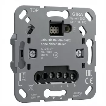 GIRA 541500 S3000 Jal.steuereins.o.Nebenst.eing.Insert (541500)