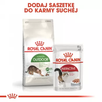 Sucha karma dla kota Royal Canin Active Life Outdoor 4 kg — Dorosły, Drób, 30% Białka, 20% Tłuszczu